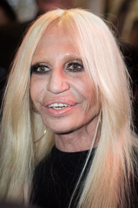 donatella versace smile